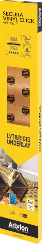 Podložka pod vinylovou podlahu click Arbiton Secura Vinyl Click Antislip 3in1 1,5 mm