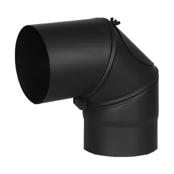 Kouřovod Kovo Kraus Koleno stavitelné + čistící 180/90°/1,5mm