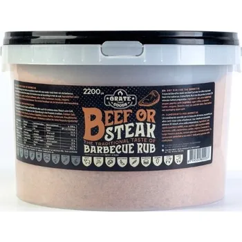 Koření BBQ koření Beef or Steak BBQ 2,2 kg Grate Goods + Doprava Zdarma