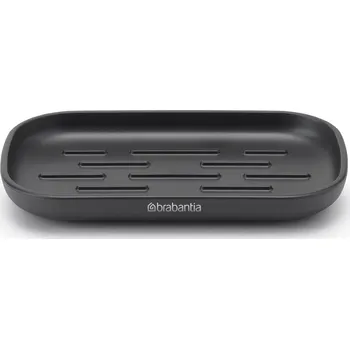 Mýdlenka Brabantia RENEW Miska na mýdlo 13,5x8,1x1,6 cm - tmavě šedá