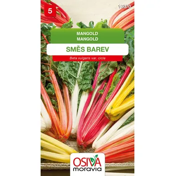 Semeno Osiva Moravia Mangold směs barev 4 g