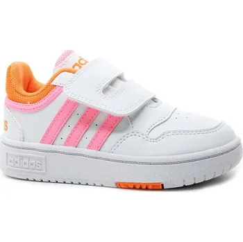 Dívčí obuv adidas HOOPS 3.0 CF I H03859 bílá, dětská obuv