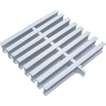 Odvodňovací žlab VÁGNER POOL Roll rošt bílý -- šířka 246 mm, výška 35 mm vp-41105250