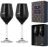 Sklenice Diamante Silhouette City Black 1055.352 360 ml 2 ks