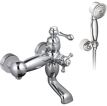 Vodovodní baterie Vanová nástěnná baterie RORY chrom 4700