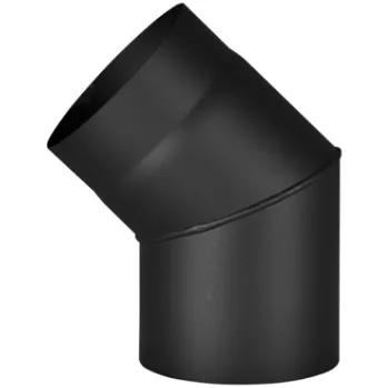 Kouřovod Kouřové koleno 45°, ø180mm, tl. mat. 2mm