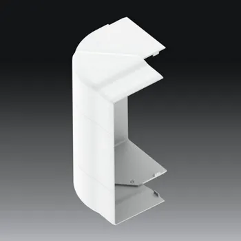 kabelová chránička Kryt KOPOS PK 170x65 D vnější roh 8236 HB bílá