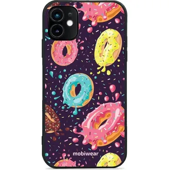 Pouzdro na mobilní telefon Lesklý kryt Mobiwear Glossy - Apple iPhone 11 - G046G - Donutky (Prémiové lesklé pouzdro, obal, kryt Mobiwear Glossy na mobil Apple iPhone 11 - G046G - Donutky, materiál Plast + TPU silikon - krytí po všech stranách, neošoupatelný potisk, tenké provedení,