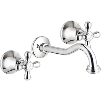 Vodovodní baterie Umyvadlová baterie KLARYNG bez výsuvného odpadu chrom 5818