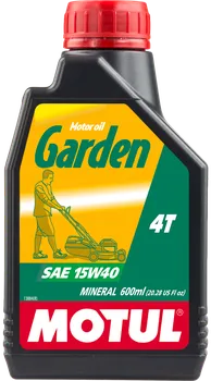 Motorový olej Motul Garden 4T 15W-40 600 ml