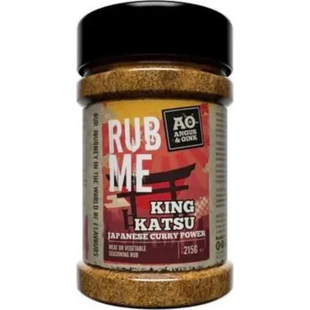 Koření BBQ kořen King Katsu Japanese Curry Power 215g Angus&Oink