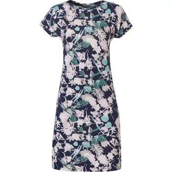 Dámská noční košile Dámská noční košile 15231-316-2 tm.modrá-potisk - Pastunette 36