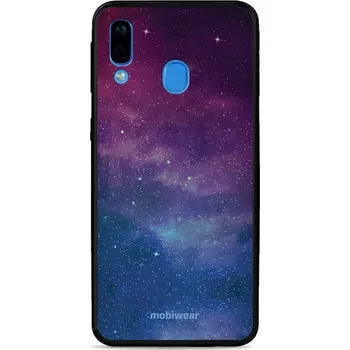 Pouzdro na mobilní telefon Lesklý kryt Mobiwear Glossy - Samsung Galaxy A40 - G049G - Mlhovina (Prémiové lesklé pouzdro, obal, kryt Mobiwear Glossy na mobil Samsung Galaxy A40 - G049G - Mlhovina, materiál Plast + TPU silikon - krytí po všech stranách, neošoupatelný potisk, tenké)