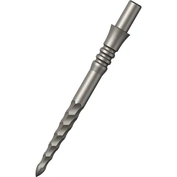 Příslušenství pro šipky Hroty Steel Mission Sniper Lunar FS Silver 28 mm