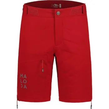 Pánské kraťasy Pánské kraťasy Maloja LURCHM. - červená XL