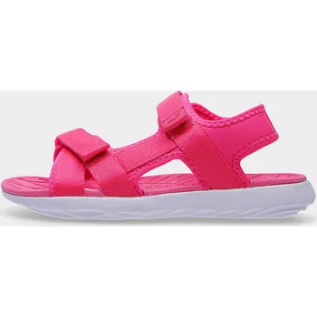 Dívčí sandály 4F 4FJSS23FSANF024 HOT PINK Sandále EU 35
