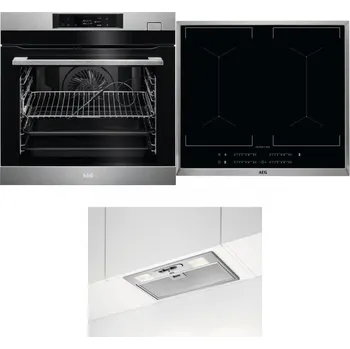 Set domácích spotřebičů AEG BSK782380M + AEG Mastery DoubleBridge IKE64450XB + AEG DGB3523S
