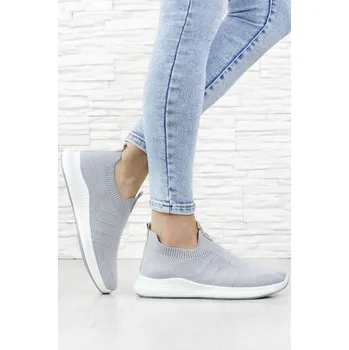 Dámské tenisky Samlux Šedé ponožkové tenisky W39-2G Velikost: 36