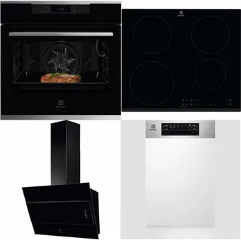 Set domácích spotřebičů ELECTROLUX KOEBP39X + ELECTROLUX LIR60430 + ELECTROLUX LFV316K + ELECTROLUX EEM43300IX