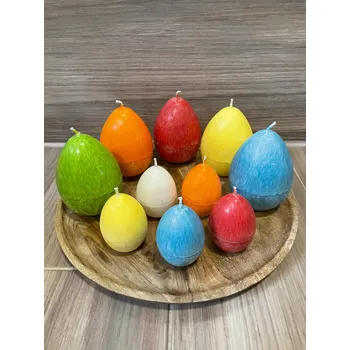 Velikonoční dekorace Vajíčko, Velikost: Malé, Barva: Oranžová