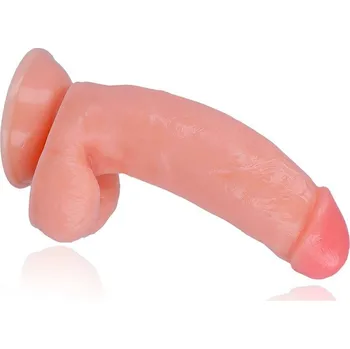 Dildo LOLO vyhnuté tlusté dildo