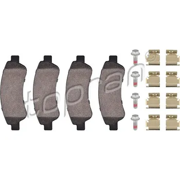 Brzdová destička Sada brzdových destiček, kotoučová brzda, , 425359, 425360, 425469, 6000629127, 71773149, 77364016, TOPRAN, 722 613