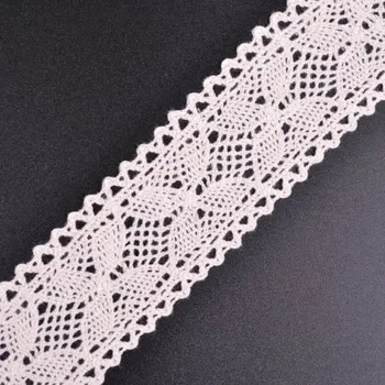 Bavlněná krajka ecru 4,5 cm