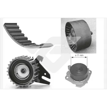 Rozvod motoru Vodni pumpa + sada ozubeneho remene, , 71771580, HUTCHINSON, KH 273WP25