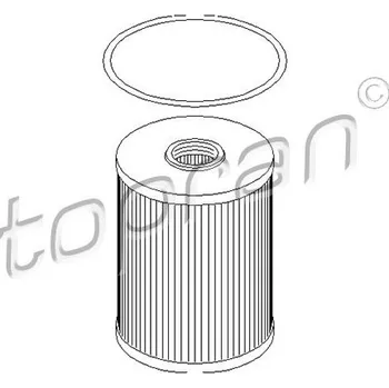 Filtr do auta Olejový filtr, , 021115562, TOPRAN, 100 110
