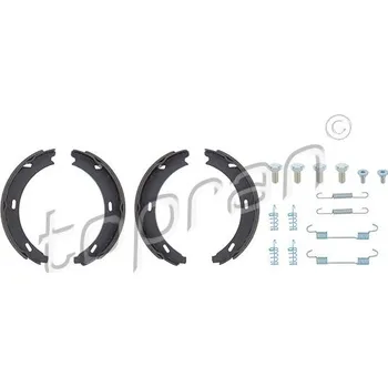 Brzdový systém Sada brzdových čelistí, parkovací brzda, , 1244200320, 1244200520, 1244200720, A1244200320, A1244200520, A1244200720, TOPRAN, 401 022