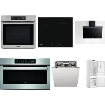 Set domácích spotřebičů WHIRLPOOL AKZ9 9480 IX + WHIRLPOOL WS Q2760 BF + WHIRLPOOL AKR 62F LT K + WHIRLPOOL ABSOLUTE AMW 730 IX + WHIRLPOOL WIO 3T133 PLE + WHIRLPOOL WHC18 T311