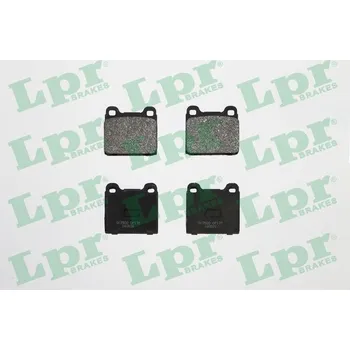Brzdová destička Sada brzdových destiček, kotoučová brzda, , 171698151B, 171698151C, 171698151D, 171698151H, 171698151K, 411698151E, 90135086660, LPR, 05P135
