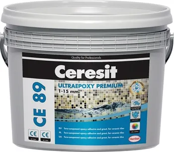 Spárovací hmota Ceresit CE 89 Ultraepoxy Premium TRGR2 Pearl Gray 2,5 kg