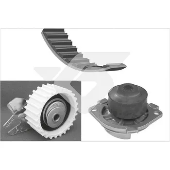 Rozvod motoru Vodni pumpa + sada ozubeneho remene, , HUTCHINSON, KH 119WP38