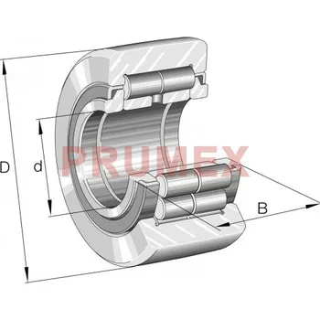 INA NUTR 17-X kladka opěrná