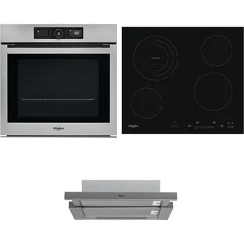 Set domácích spotřebičů WHIRLPOOL AKZ9 9480 IX + WHIRLPOOL AKT 8900 BA + WHIRLPOOL AKR 749/1 IX