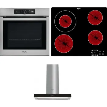 Set domácích spotřebičů WHIRLPOOL AKZ9 9480 IX + WHIRLPOOL AKT 8130/NE + WHIRLPOOL WHBS 62F LT K