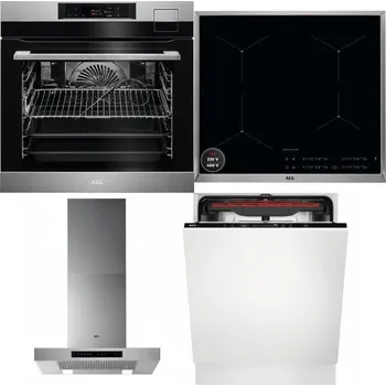 Set domácích spotřebičů AEG BSK792380M + AEG Mastery SenseBoil IAE64413XB + AEG Mastery DBB5660HM + AEG Mastery MaxiFlex FSB53927Z