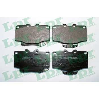 Brzdová destička Sada brzdových destiček, kotoučová brzda, , 0446560050, 04465YZZAX, 0449160110, LPR, 05P515