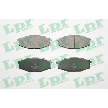 Brzdová destička Sada brzdových destiček, kotoučová brzda, , 0446530021, 0449130101, 0449130140, 0449130150, 0449130171, 41060P6525, 41060P6625, 41060P6690, LPR, 05P249