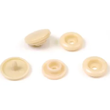 Patentky 10 mm písková - balení 20 ks