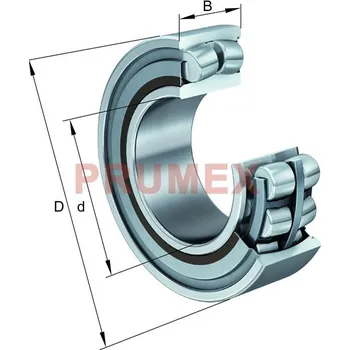 FAG WS 22212-E1-XL-2VSR-H40-C3 soudečkové ložisko bez mazací drážky
