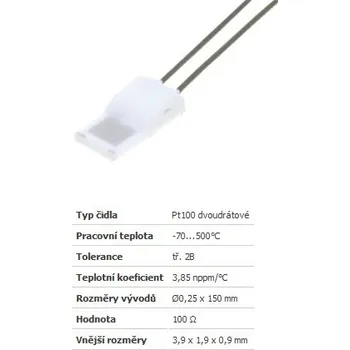 Odporové čidlo PT100-420