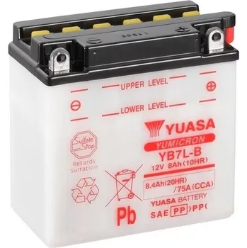 Auto-moto startovací baterie YuMicron, , YUASA, YB7L-B