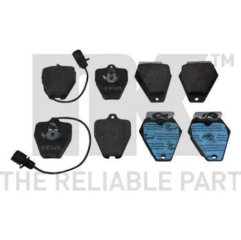 Brzdová destička Sada brzdových destiček, kotoučová brzda, , 441698151G, 4A0698151A, 4D0615115, 4D0615116B, 4D0615116C, 4D0698151, 4D0698151A, 4D0698151AD, 4D0698151C, 4D0698151E, 8D0698151B, 8D0698151K, NK, 224744