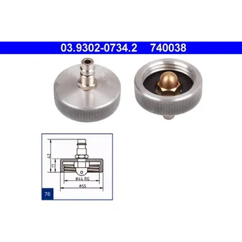 Odsávač, , ATE, 03.9302-0734.2