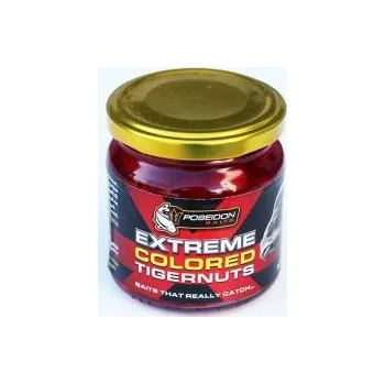 Návnadová surovina Poseidon Baits Poseidon COLORED tygří ořech 14mm 220ml - Chilli