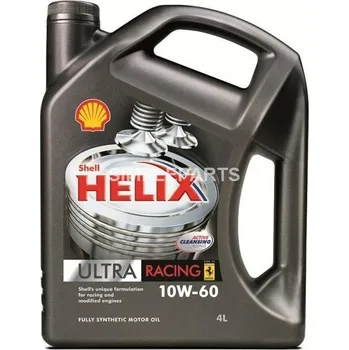 Motorový olej Motorový olej 10W-60 HELIX ULTRA RACING 4L, OLEJ 10W-60 HELIX ULTRA RACING 4L, SHELL, 10W60 4-K