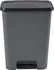 Odpadkový koš Curver Compatta Duo 2x 23 l koš na tříděný odpad šedý/černý