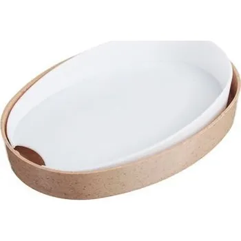 Mýdlenka Mýdlenka ART DECO 13x9,4x2,6cm přírodní, plast